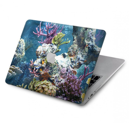 W0227 Aquarium 2 Hard Case Cover For MacBook Air 13″ - A1932, A2179, A2337