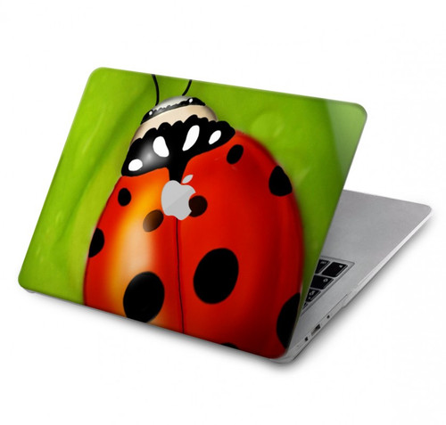 W0892 Ladybug Hard Case Cover For MacBook Air 13″ - A1932, A2179, A2337