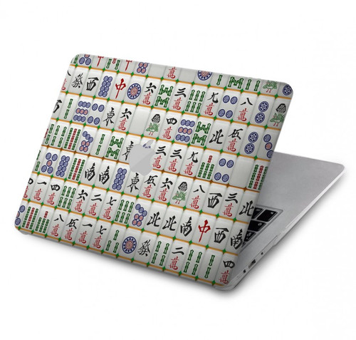 W1051 Mahjong Hard Case Cover For MacBook Air 13″ - A1932, A2179, A2337