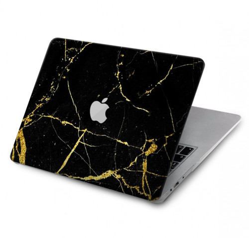 W2896 Gold Marble Graphic Printed Hard Case Cover For MacBook Pro Retina 13″ - A1425, A1502