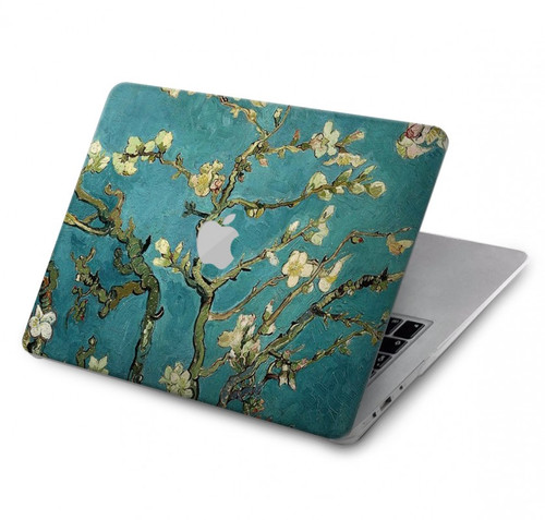 W0842 Blossoming Almond Tree Van Gogh Hard Case Cover For MacBook Pro 13″ - A1706, A1708, A1989, A2159, A2289, A2251, A2338