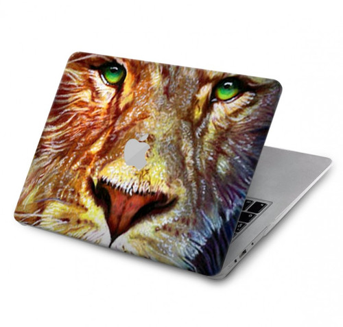 W1354 Lion Hard Case Cover For MacBook Pro 13″ - A1706, A1708, A1989, A2159, A2289, A2251, A2338