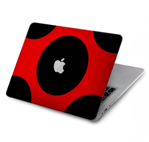 W1829 Ladybugs Dot Pattern Hard Case Cover For MacBook Pro 13″ - A1706, A1708, A1989, A2159, A2289, A2251, A2338