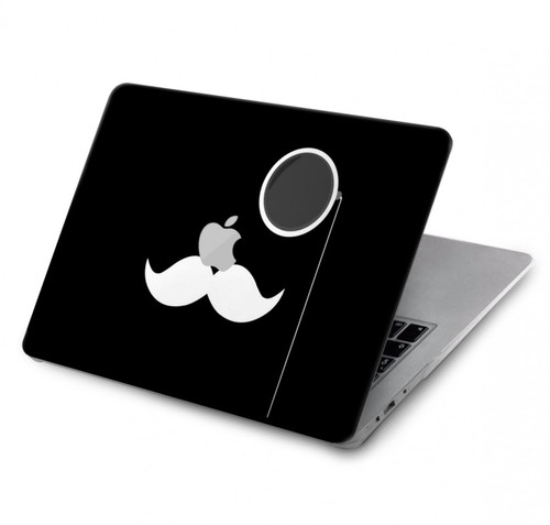 W1946 Sir Mustache Minimalism Hard Case Cover For MacBook Pro 13″ - A1706, A1708, A1989, A2159, A2289, A2251, A2338