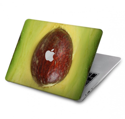 W2552 Avocado Fruit Hard Case Cover For MacBook Pro 13″ - A1706, A1708, A1989, A2159, A2289, A2251, A2338