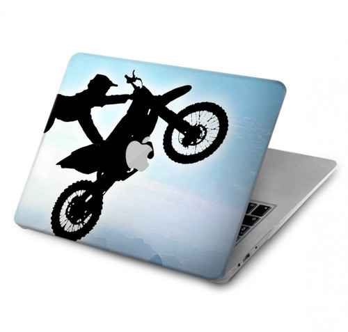 W2675 Extreme Freestyle Motocross Hard Case Cover For MacBook Pro 13″ - A1706, A1708, A1989, A2159, A2289, A2251, A2338