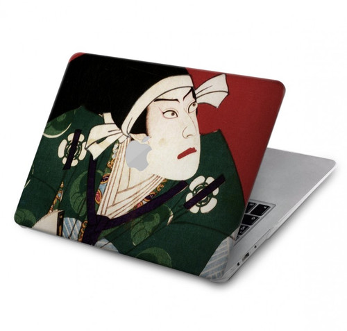 W2498 Japan Art Toyohara Kunichika Hard Case Cover For MacBook Pro 15″ - A1707, A1990