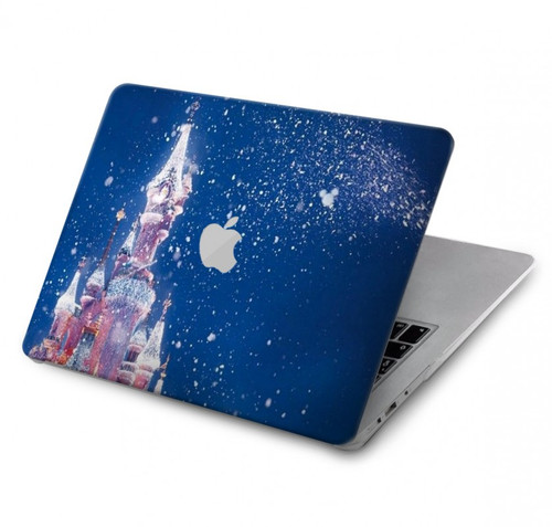 W3282 Santa Xmas Castle Hard Case Cover For MacBook Pro 15″ - A1707, A1990