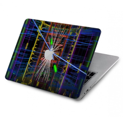 W3545 Quantum Particle Collision Hard Case Cover For MacBook Pro 15″ - A1707, A1990