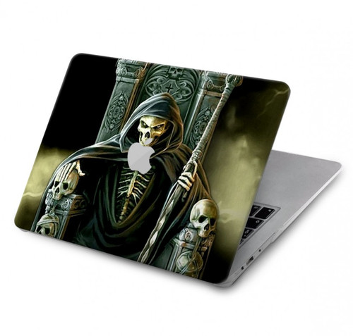 W1024 Grim Reaper Skeleton King Hard Case Cover For MacBook Pro 16″ - A2141