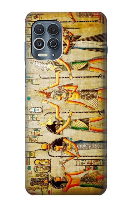 W0272 Egypt Wall Art Hard Case and Leather Flip Case For Motorola Edge S