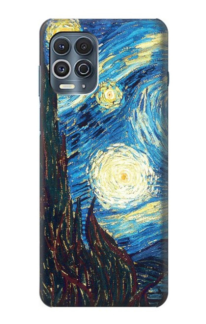 W0582 Van Gogh Starry Nights Hard Case and Leather Flip Case For Motorola Edge S