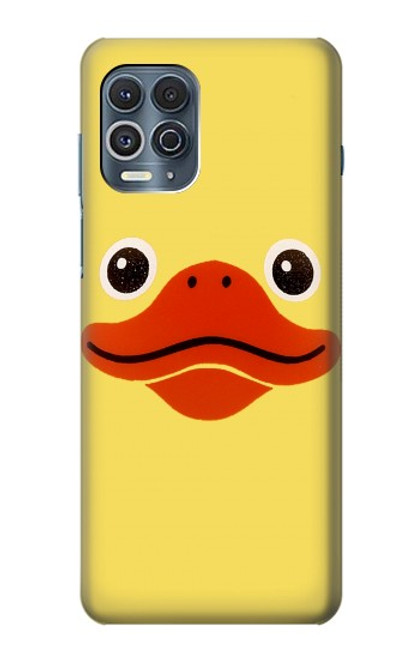 W1922 Duck Face Hard Case and Leather Flip Case For Motorola Edge S