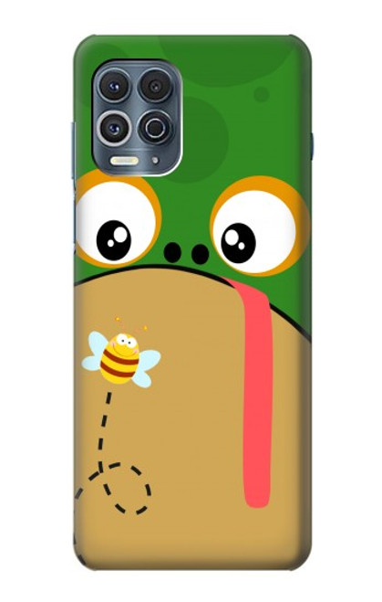 W2765 Frog Bee Cute Cartoon Hard Case and Leather Flip Case For Motorola Edge S