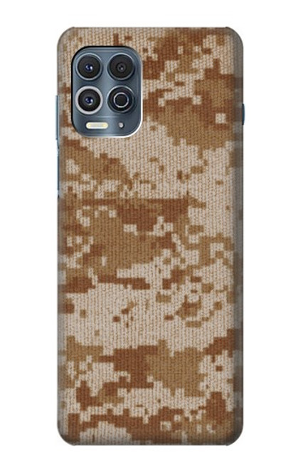 W2939 Desert Digital Camo Camouflage Hard Case and Leather Flip Case For Motorola Edge S