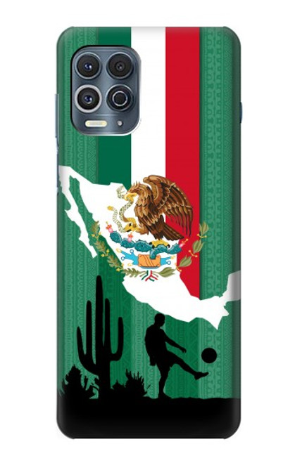 W2994 Mexico Football Soccer Hard Case and Leather Flip Case For Motorola Edge S