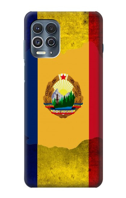 W3021 Romania Flag Hard Case and Leather Flip Case For Motorola Edge S