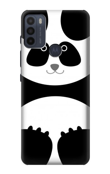 W2085 Panda Minimalist Hard Case and Leather Flip Case For Motorola Moto G50