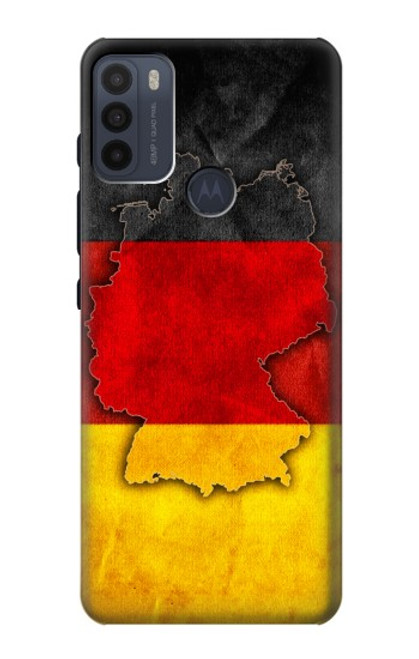 W2935 Germany Flag Map Hard Case and Leather Flip Case For Motorola Moto G50