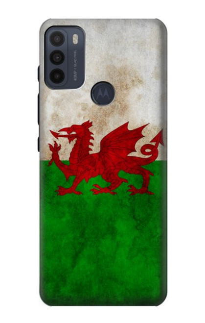 W2976 Wales Football Soccer Flag Hard Case and Leather Flip Case For Motorola Moto G50