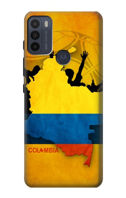 W2996 Colombia Football Soccer Hard Case and Leather Flip Case For Motorola Moto G50