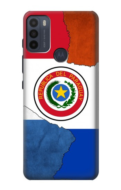 W3017 Paraguay Flag Hard Case and Leather Flip Case For Motorola Moto G50