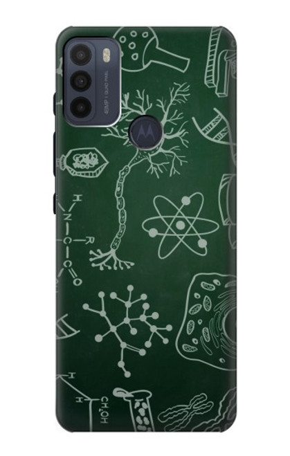 W3211 Science Green Board Hard Case and Leather Flip Case For Motorola Moto G50