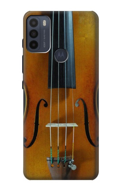 W3234 Violin Hard Case and Leather Flip Case For Motorola Moto G50