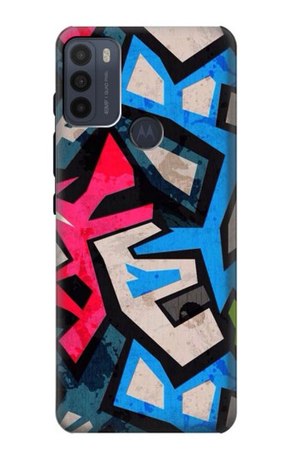 W3445 Graffiti Street Art Hard Case and Leather Flip Case For Motorola Moto G50