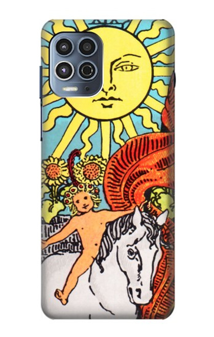 W0565 Tarot Sun Hard Case and Leather Flip Case For Motorola Moto G100