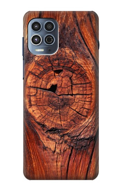 W0603 Wood Graphic Printed Hard Case and Leather Flip Case For Motorola Moto G100