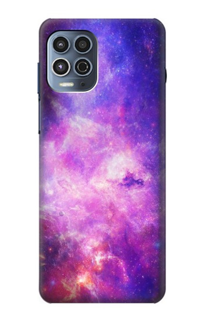 W2207 Milky Way Galaxy Hard Case and Leather Flip Case For Motorola Moto G100