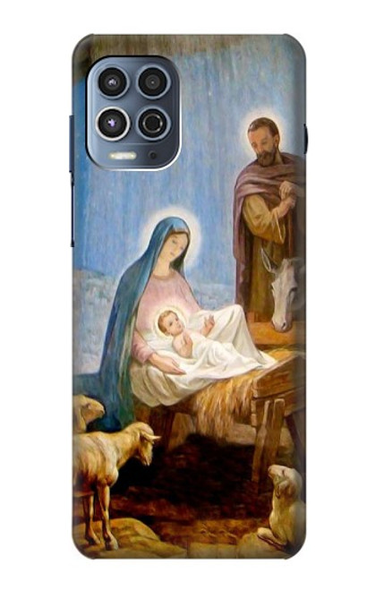 W2276 The Nativity Hard Case and Leather Flip Case For Motorola Moto G100