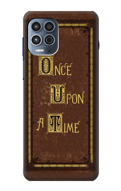 W2824 Once Upon a Time Book Cover Hard Case and Leather Flip Case For Motorola Moto G100