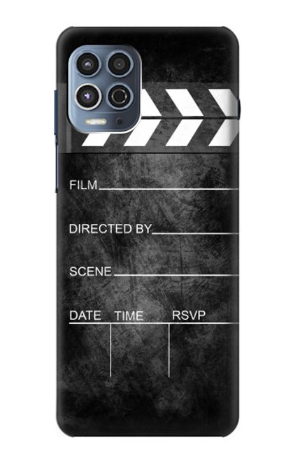 W2919 Vintage Director Clapboard Hard Case and Leather Flip Case For Motorola Moto G100