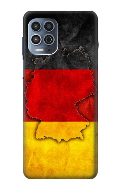 W2935 Germany Flag Map Hard Case and Leather Flip Case For Motorola Moto G100