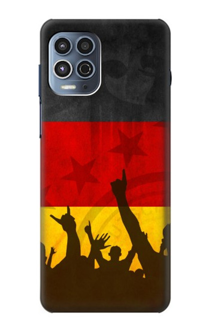 W2966 Germany Football Soccer Hard Case and Leather Flip Case For Motorola Moto G100