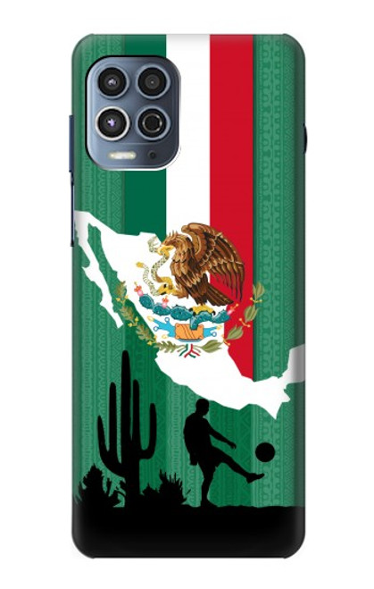 W2994 Mexico Football Soccer Hard Case and Leather Flip Case For Motorola Moto G100