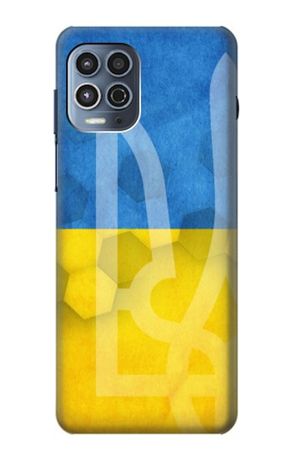 W3006 Ukraine Football Soccer Hard Case and Leather Flip Case For Motorola Moto G100