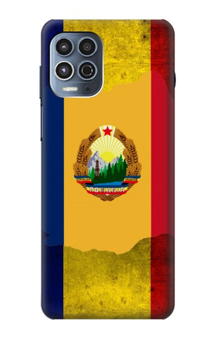 W3021 Romania Flag Hard Case and Leather Flip Case For Motorola Moto G100