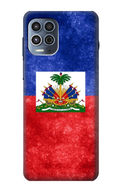 W3022 Haiti Flag Hard Case and Leather Flip Case For Motorola Moto G100