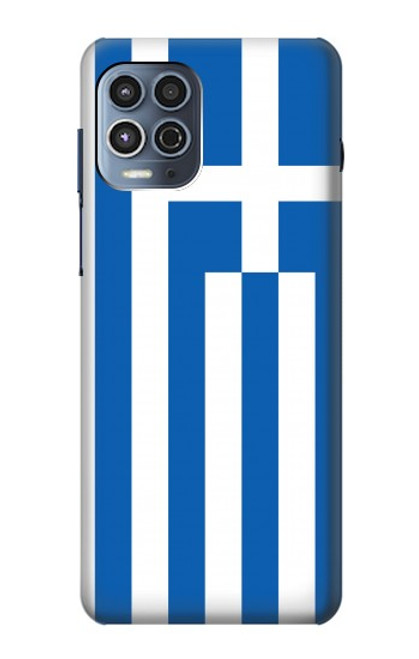 W3102 Flag of Greece Hard Case and Leather Flip Case For Motorola Moto G100