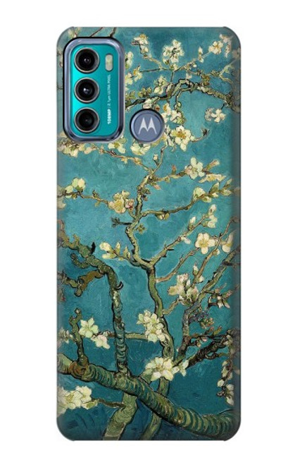 W0842 Blossoming Almond Tree Van Gogh Hard Case and Leather Flip Case For Motorola Moto G60, G40 Fusion