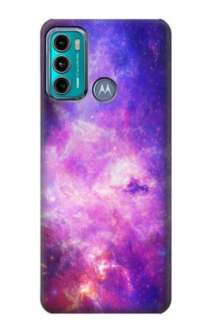 W2207 Milky Way Galaxy Hard Case and Leather Flip Case For Motorola Moto G60, G40 Fusion