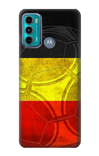 W2965 Belgium Football Soccer Hard Case and Leather Flip Case For Motorola Moto G60, G40 Fusion