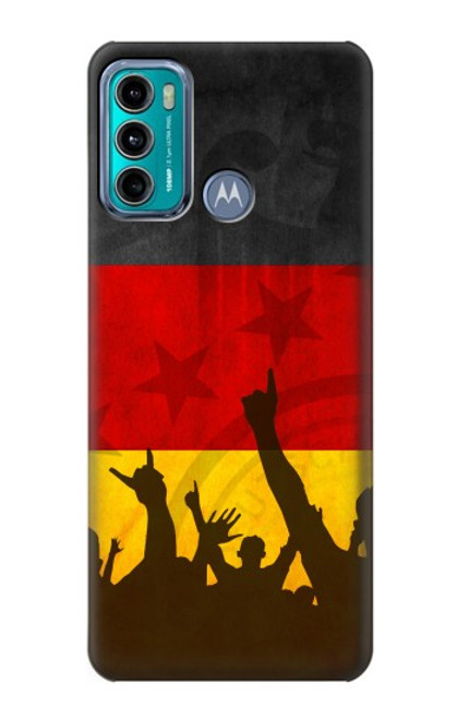 W2966 Germany Football Soccer Hard Case and Leather Flip Case For Motorola Moto G60, G40 Fusion