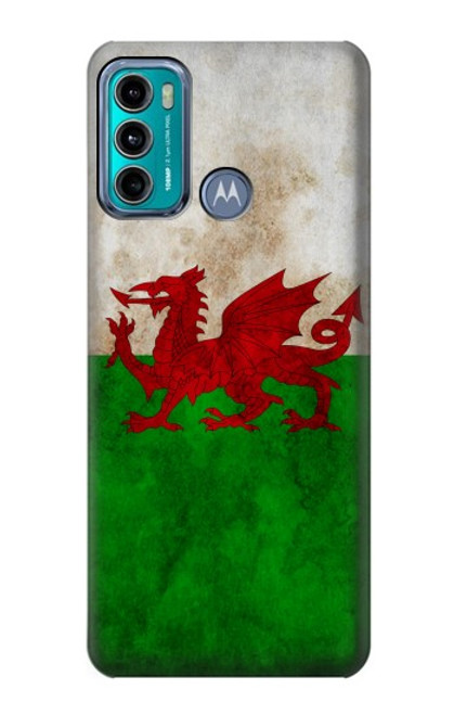 W2976 Wales Football Soccer Flag Hard Case and Leather Flip Case For Motorola Moto G60, G40 Fusion