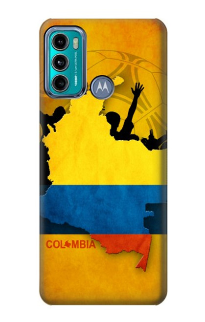 W2996 Colombia Football Soccer Hard Case and Leather Flip Case For Motorola Moto G60, G40 Fusion