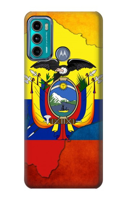 W3020 Ecuador Flag Hard Case and Leather Flip Case For Motorola Moto G60, G40 Fusion