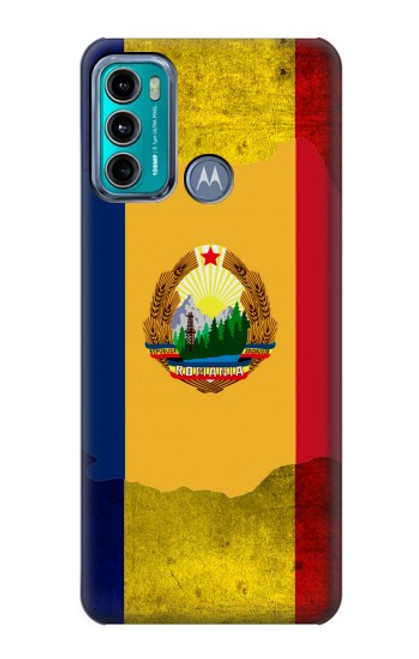 W3021 Romania Flag Hard Case and Leather Flip Case For Motorola Moto G60, G40 Fusion